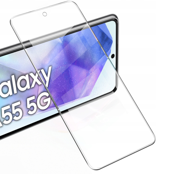 2x Szkło Hartowane ERBORD 9H Hard Glass do Samsung Galaxy A55 5G – niezawodne zabezpieczenie wyświetlacza
