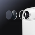 2x Szkło na aparat ERBORD OPTIK Pro do iPhone Air, srebrne