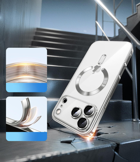 Etui magnetyczne z ochroną obiektywu do iPhone 17 Pro Max