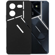 Etui cienkie do Tecno Pova 5 Pro, Slim, czarne