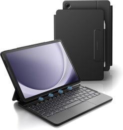 Etui magnetyczne Dexnor z klawiaturą i touchpadem do Samsung Galaxy Tab A9+