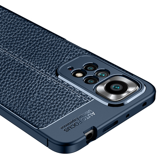 Etui Football Grain TPU Case Xiaomi Redmi Note 11 Pro 4G/5G - Blue