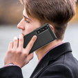 Etui do Sony Xperia 1 IV, Karbon, czarne