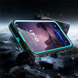 Etui do iPhone 17, Wodoodporne IP68, SHELLBOX MagSafe, niebieskie