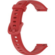 Pasek Silikonowy do Huawei Band 7, Czerwony