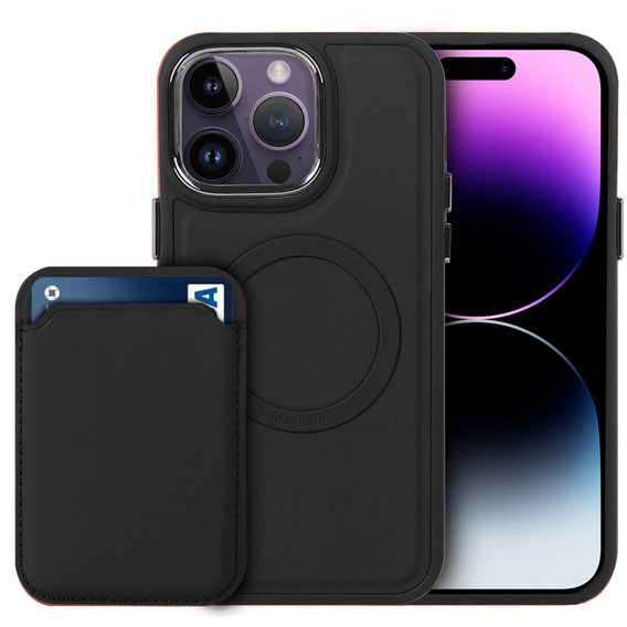 Etui do iPhone 14 Pro Max, Skin-touch MagSafe, czarne