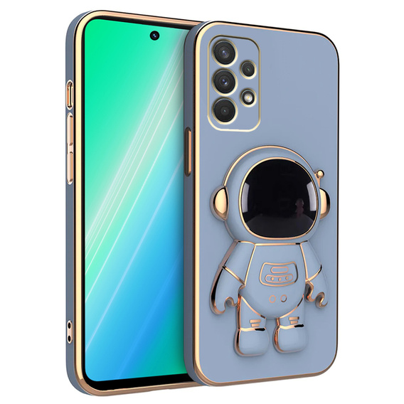Etui do Samsung Galaxy A53 5G, Astronaut, niebieskie