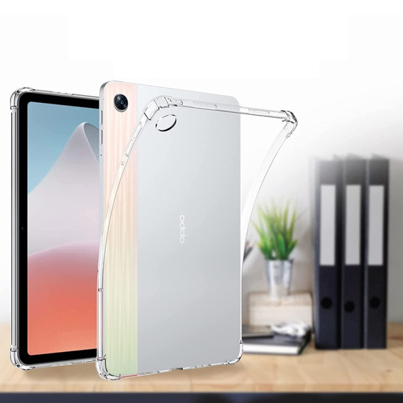 Etui do Oppo Pad Air, Silikonowe, przezroczyste