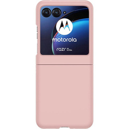 Etui PC Case do Motorola Razr 40 Ultra 5G, Różowe