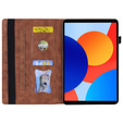 Etui do Xiaomi Redmi Pad SE 8.7", Classic, z miejscem na rysik, brązowe