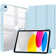 Etui do iPad 11" 2025 A16 (11 gen.) / iPad 10.9" 2022 (10 gen.), Smartcase Hybrid, z miejscem na rysik, niebieskie