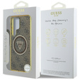 Etui GUESS Magnetic IML Metal Glitter 4G Circle Triangle do Samsung Galaxy S25 Ultra