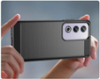 Etui do Oppo A80, Carbon, czarne