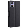 Etui z klapką do Motorola Edge 30 Neo 5G, Wallet Thin Magnet, czarne