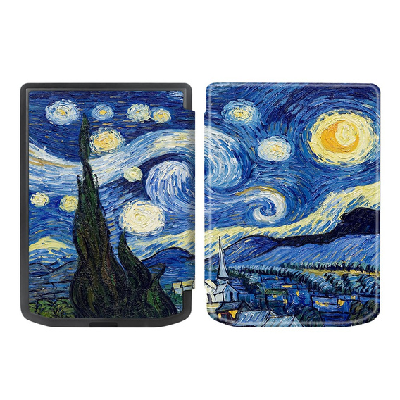 Etui do PocketBook Verse / Verse Pro, Smartcase, oil painting