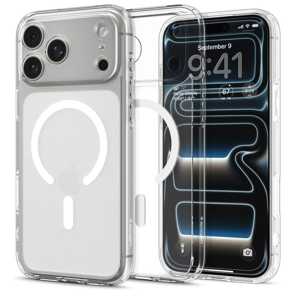 Etui Spigen Ultra Hybrid Mag z MagSafe do iPhone 17 Pro