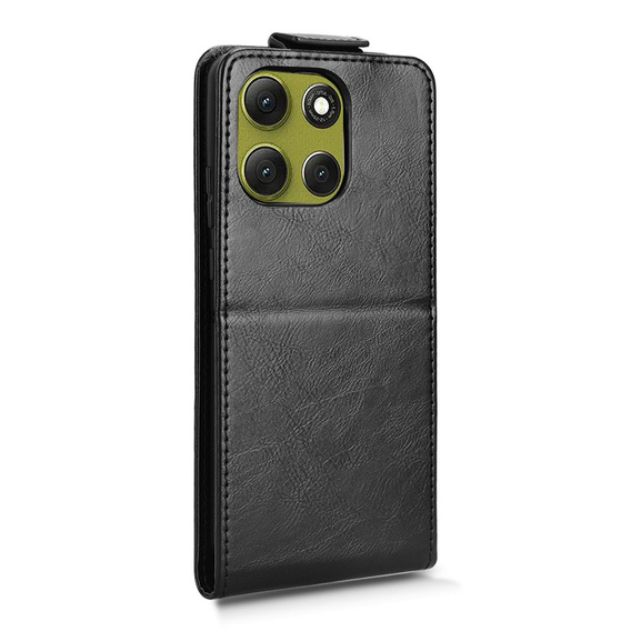 Etui z klapką do Xiaomi Redmi 15 5G / 4G, Flip Case, czarne