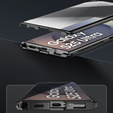 Etui Magnetic Dual Glass MagSafe do Samsung Galaxy S25 Ultra, czarne