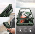 Etui pancerne do Samsung Galaxy S21 Ultra, Dexnor Full Body, Zielone