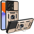 Etui pancerne do Infinix Note 30 Pro, CamShield Slide, złote