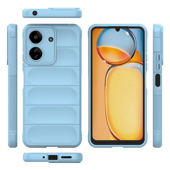Etui do Xiaomi Redmi 13C / Poco C65, Gaming Shockproof, niebieskie