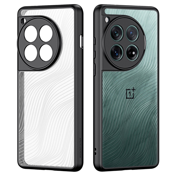 Etui DuxDucis do OnePlus 12, Aimo case, przezroczyste / czarne