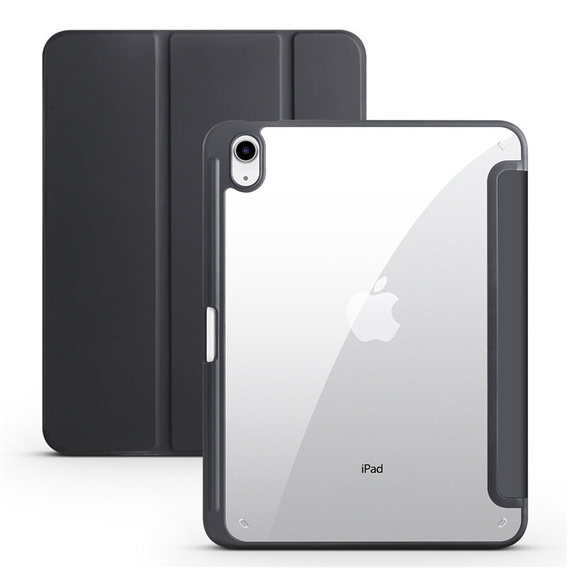 Etui do iPad 11" 2025 A16 (11 gen.) / iPad 10.9" 2022 (10 gen.), Smartcase Hybrid, z miejscem na rysik, czarne