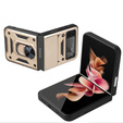 Etui pancerne do Samsung Galaxy Z Flip3 5G, CamShield Slide, złote