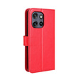 Etui z klapką do Motorola Edge 50 Neo / Motorola ThinkPhone 25, Crazy Horse Wallet, czerwone