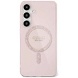Etui GUESS IML Glitter Circle do Samsung Galaxy S25