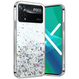 Etui do Xiaomi Poco X4 Pro 5G, Glittery, przezroczyste