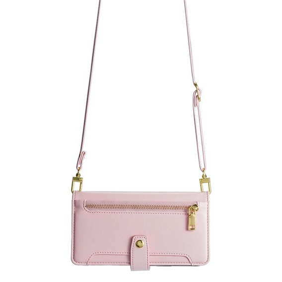 Etui z klapką i kieszenią na suwak do iPhone 17 Pro