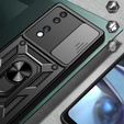 Etui pancerne do Honor 70 5G, CamShield Slide, czarne