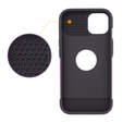 Etui ERBORD MagSafe Cam Slider do iPhone 13 / iPhone 14, niebieskie + Szkło na ekran