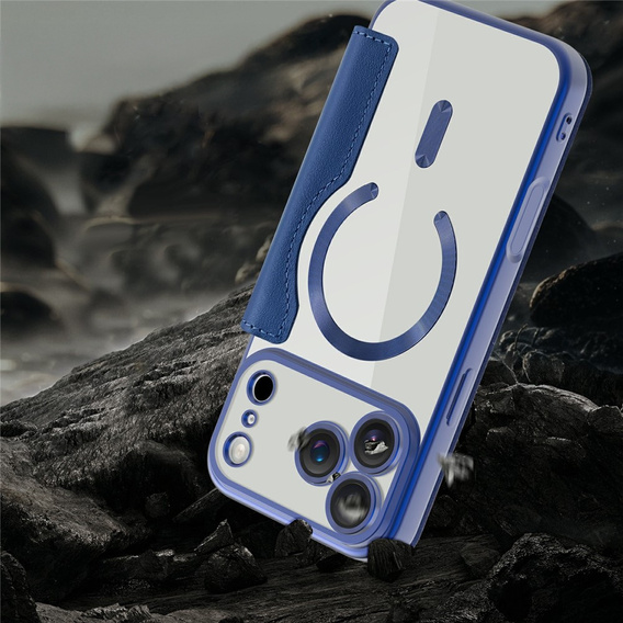 Etui z klapką RFID Wallet MagSafe z ochroną aparatu do iPhone 17 Pro Max
