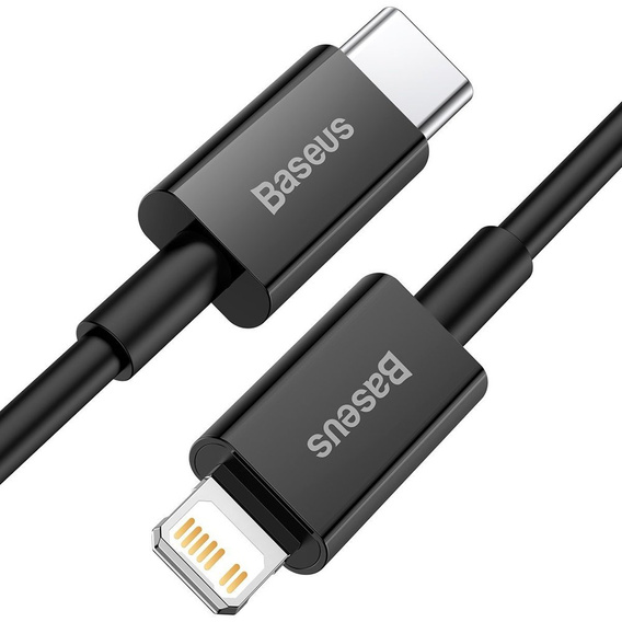 Baseus Superior PD – kabel USB-C do Lightning 2 m, 20W, czarny