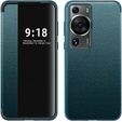 Etui do Huawei P60 Pro, z klapką Side View, niebieskie