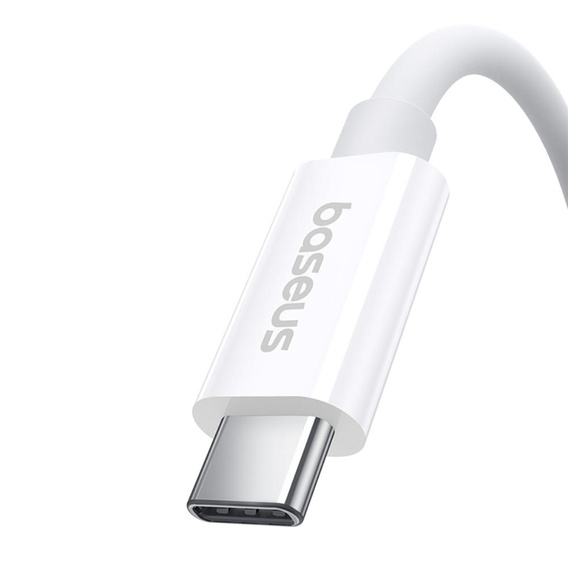 Baseus Superior Series 2 – kabel USB‑C 240 W USB4, 1 m - biały