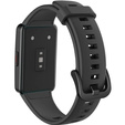 Pasek Silikonowy do Huawei Band 6 / Honor Band 6, Black