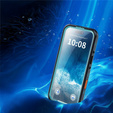 Etui do iPhone 17 Air, Wodoodporne IP68, SHELLBOX MagSafe, niebieskie