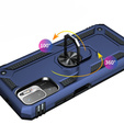 Etui pancerne do Xiaomi Redmi Note 10 5G, Nox Case Ring, niebieskie