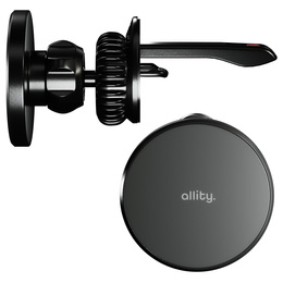 Allity ACH-300 15W – Magnetyczny Uchwyt Samochodowy z Ładowaniem Bezprzewodowym - czarny