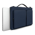 Tech-Protect Defender Bag, Etui Torba do laptopów 15-16 cali, Granatowa