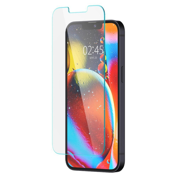 SPIGEN Szkło Hartowane do iPhone 16E / 14 / 13 / 13 Pro, Glas.TR EZ Fit