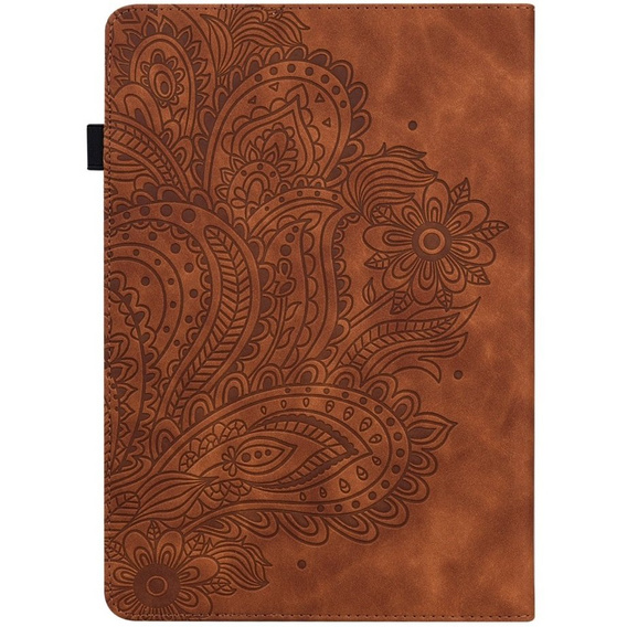 Etui do Amazon Kindle Paperwhite 5 (2021), Imprinted Flower, brązowe