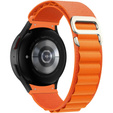 Pasek Nylonowy do Samsung Galaxy Watch 4/5/6 40/42/43/44/45/46/47mm, Pomarańczowy