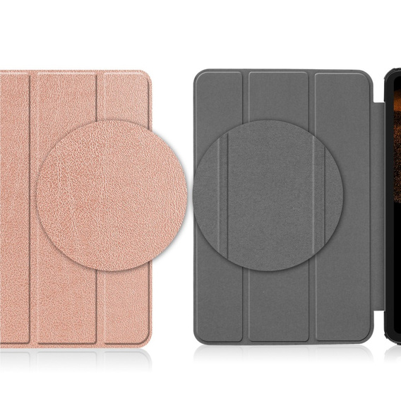 Etui do Samsung Galaxy Tab S9 Ultra, Smartcase, różowe rose gold
