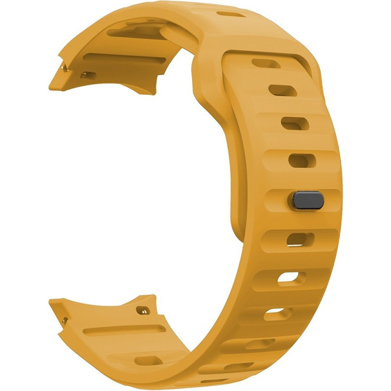 Pasek Silikonowy do Samsung Galaxy Watch 4/5/6, Żółty