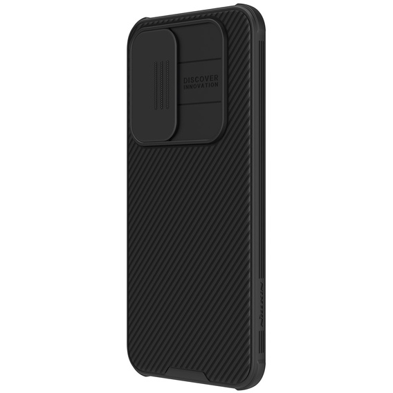Etui NILLKIN do Samsung Galaxy A35 5G, Silicone CamShield Case do MagSafe, czarne