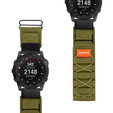 Pasek Nylonowy ERBORD Runner Quickfit do Garmin Fenix 5X/6X/6X PRO/7X, Zielony